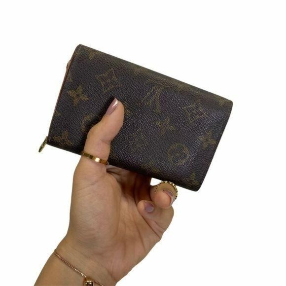 Louis Vuitton Porte Monnaie Authentic Clutch Purse Wallet - Picture 12 of 16